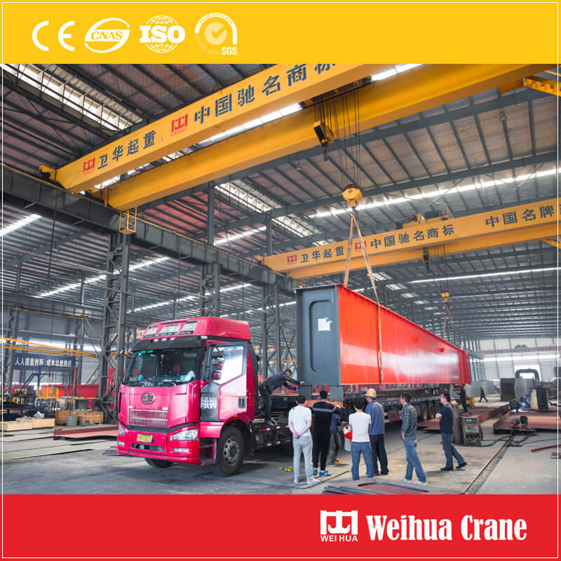 Double Girder Overhead Crane with Electric Hoist