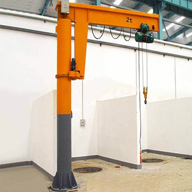 Floor-Mounted Jib Crane