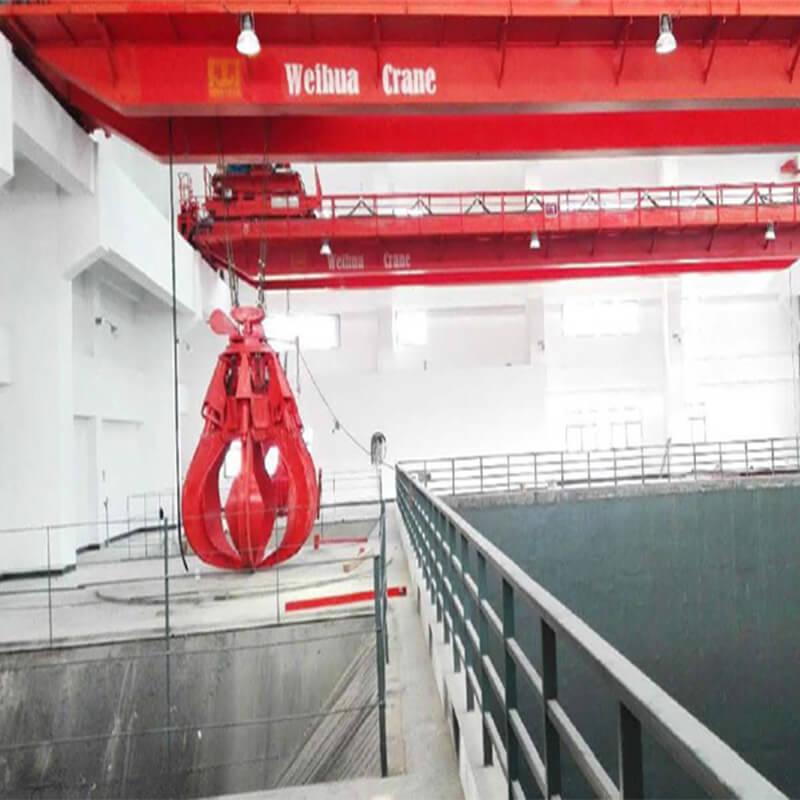 Double Girder Overhead Crane with Grab