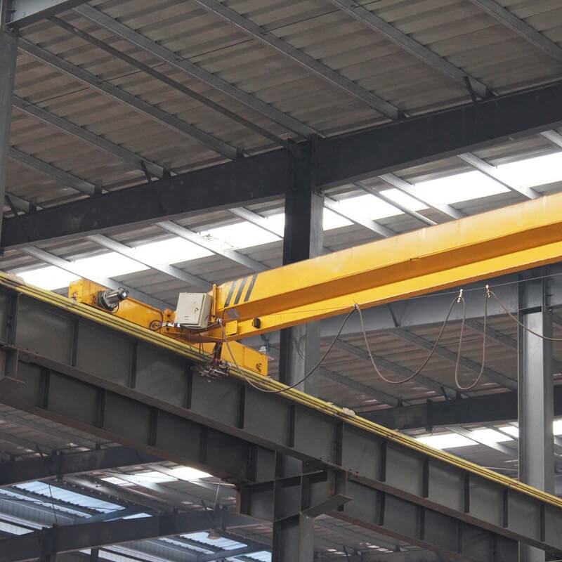 10t Single Girder Overhead Crane Lifting Equipment for Manufacturing Plant