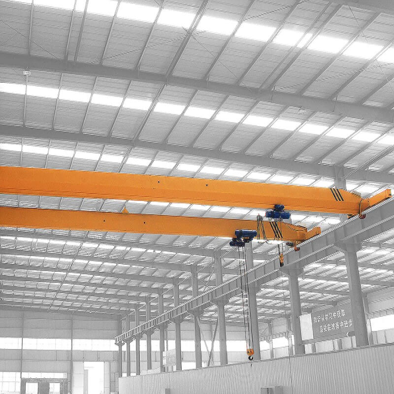 10t Single Girder Overhead Crane Lifting Equipment for Manufacturing Plant