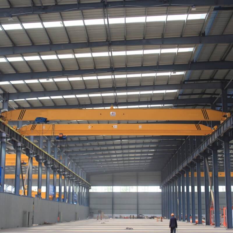 10t Single Girder Overhead Crane Lifting Equipment for Manufacturing Plant