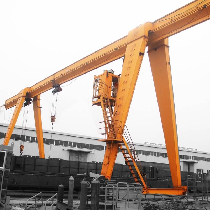 Chinese Supplier MH Type Electric Hoist 5ton Single Girder Gantry Crane