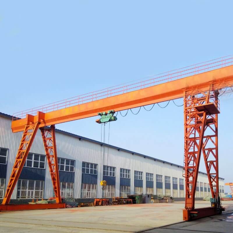 Chinese Supplier MH Type Electric Hoist 5ton Single Girder Gantry Crane