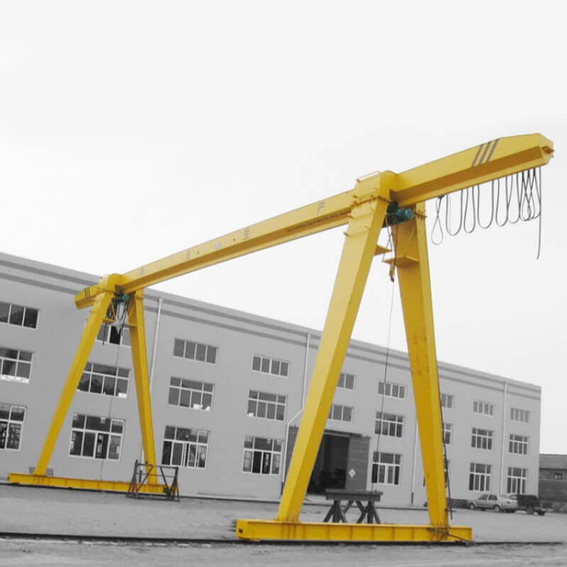 Chinese Supplier MH Type Electric Hoist 5ton Single Girder Gantry Crane