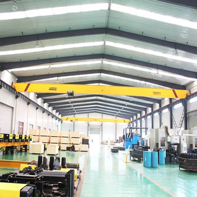 High Performance 20T European Single Girder Overhead Crane For Sale