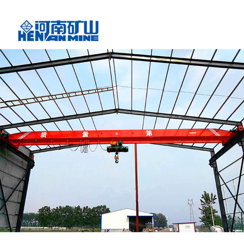 5T LDA Type Single Girder Bridge Crane For Lifting Goods in Warehouse