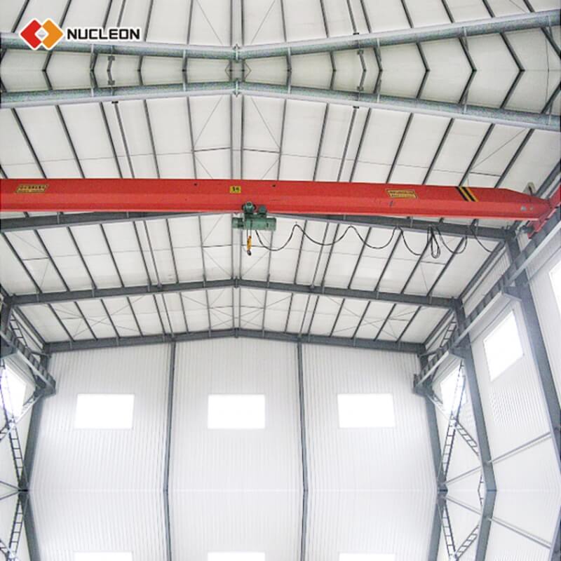 Traditional 500kg to 20 ton Single Girder Overhead Crane Used for Industries