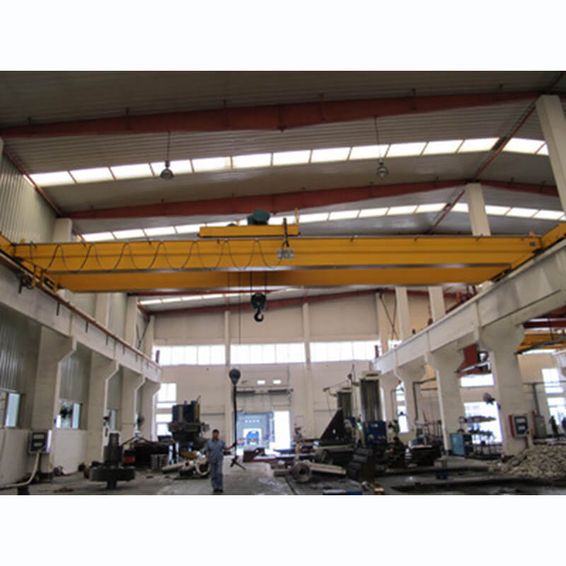 30 ton LH Model Hoist Trolley Type Double Girder Bridge Crane