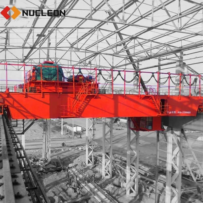 QD Type Heavy Duty Double Beam Overhead Travelling Crane With Winch Trolley