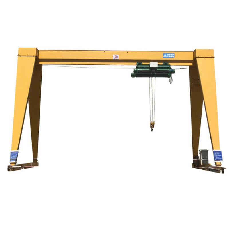 5/10/20ton single girder gantry crane for plant