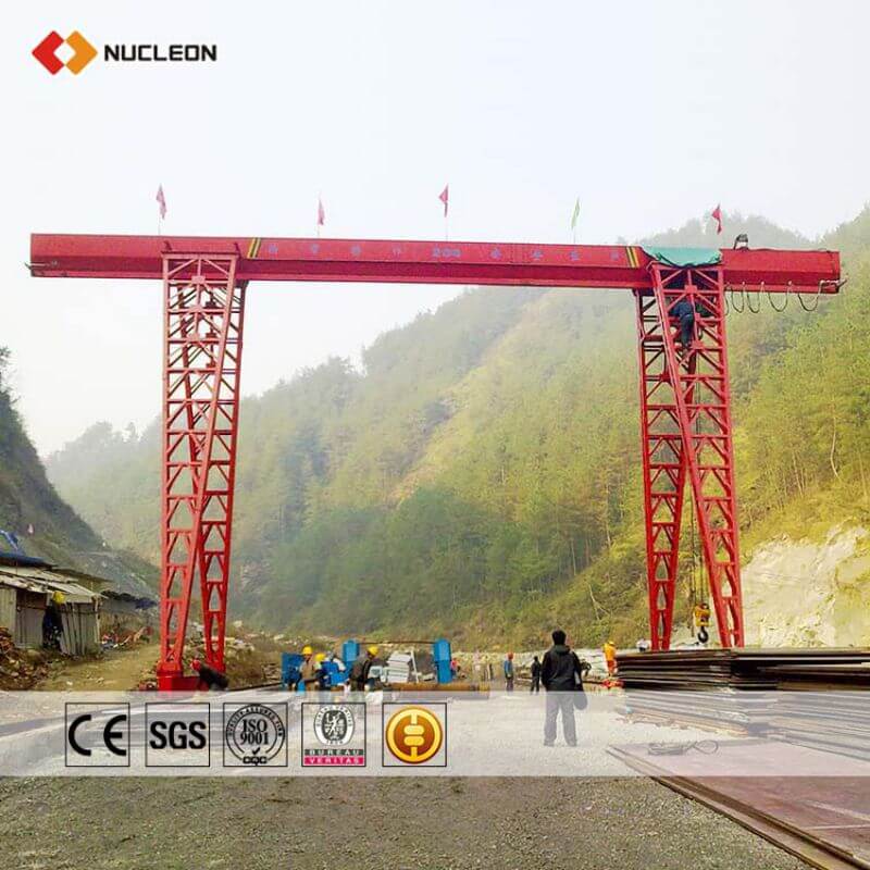 5/10/20ton single girder gantry crane for plant