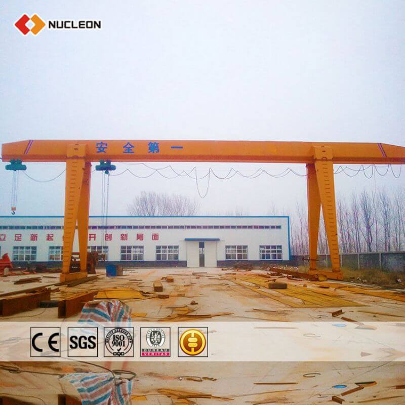 5/10/20ton single girder gantry crane for plant