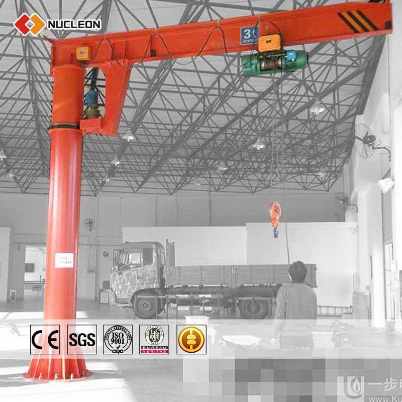 1ton 5t Free Standing Pillar Jib Crane for Plant