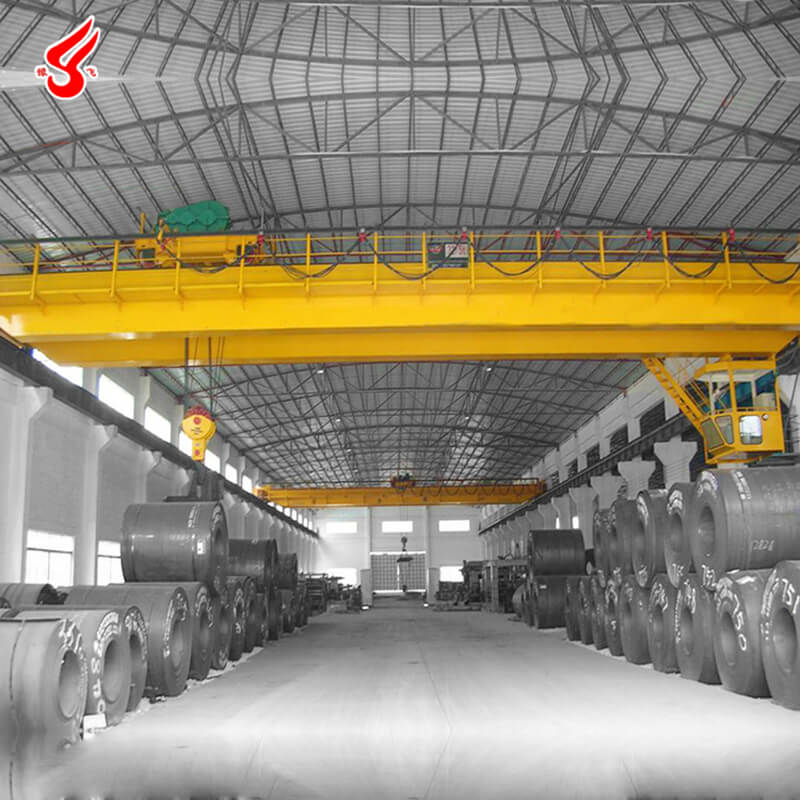 Heavy capacity QDY type double girder bridge forging crane