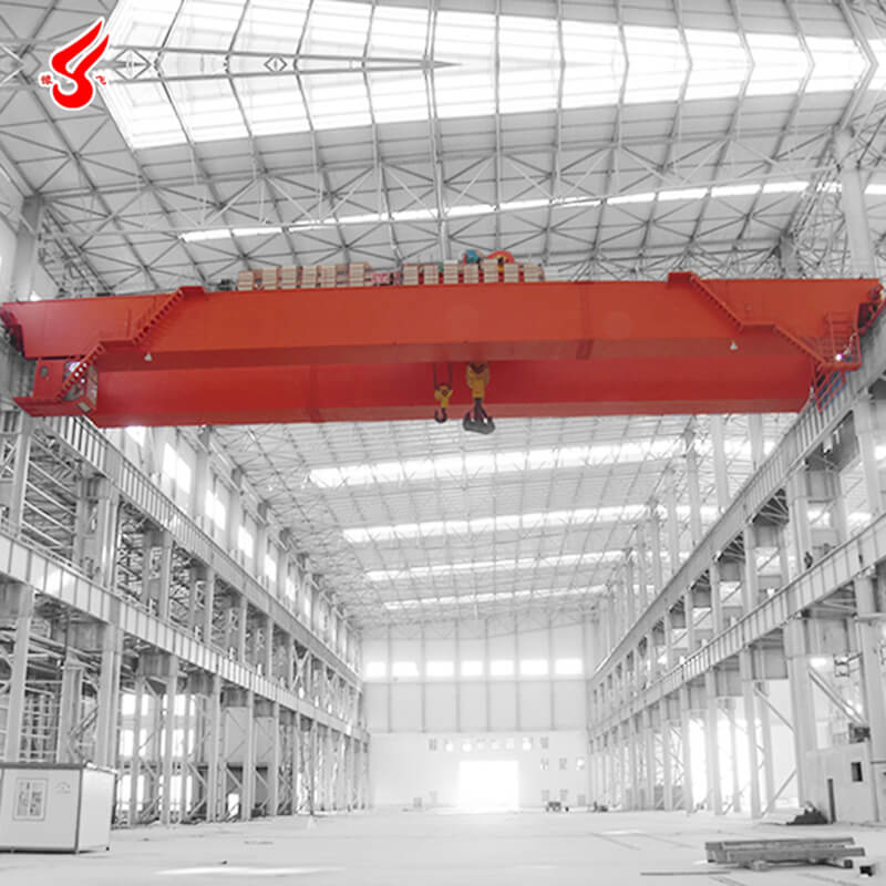 Heavy capacity QDY type double girder bridge forging crane