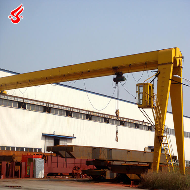 5 Ton 32 Ton Rail Semi Gantry Cranes