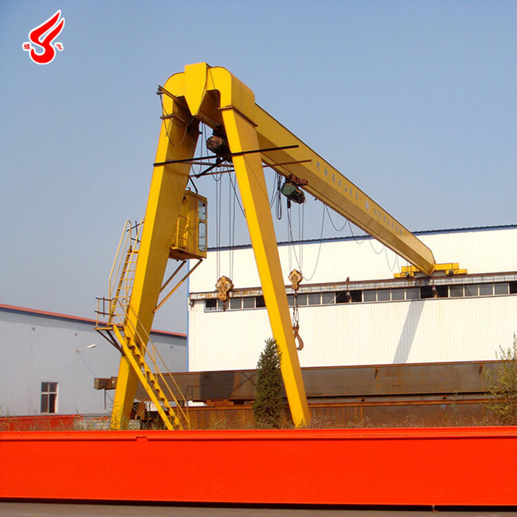 5 Ton 32 Ton Rail Semi Gantry Cranes