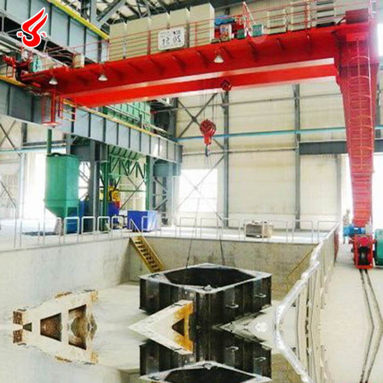 Light Duty BMH Single Girder Semi Gantry Crane