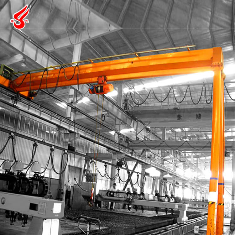 Light Duty BMH Single Girder Semi Gantry Crane