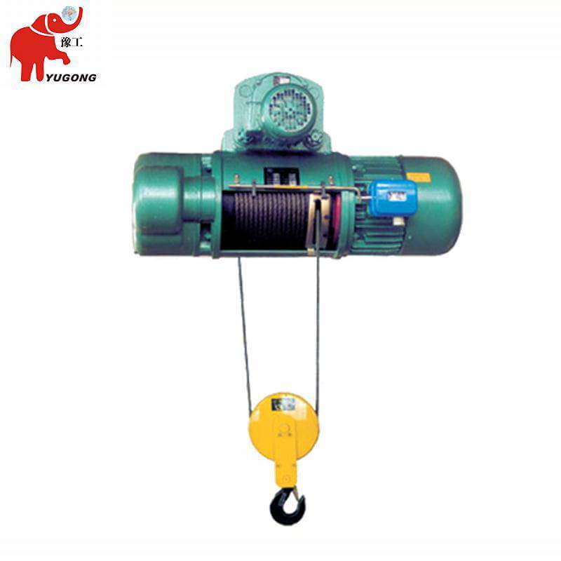 Hot sale 2 ton wire rope electric hoist