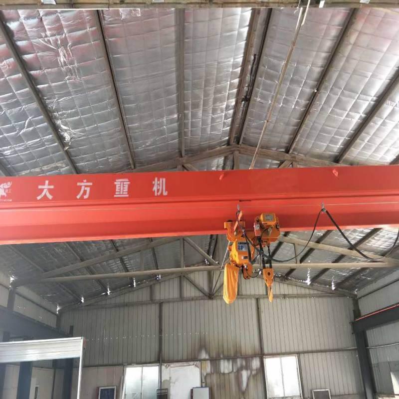 Dafang 10t singer girder overhead crane for sale