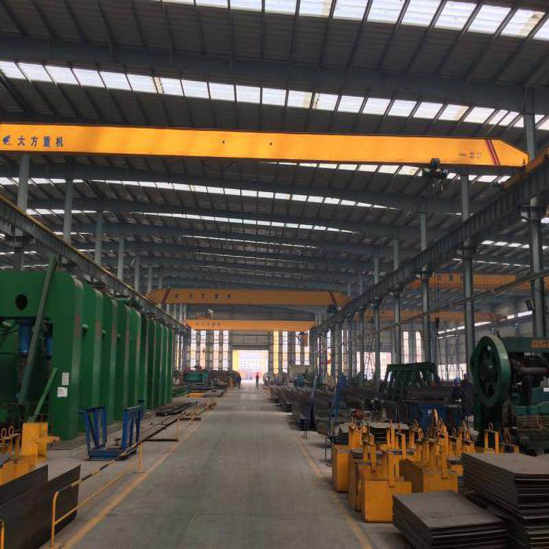 Dafang 10t singer girder overhead crane for sale