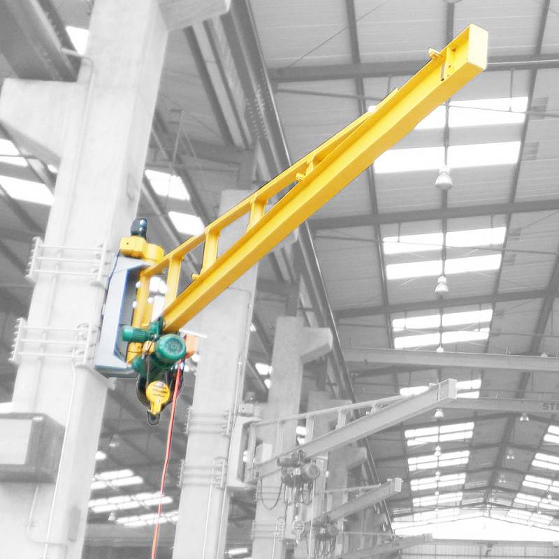 Hot Selling Wall Mounted Jib Crane with Electric Wire Rope Hoist