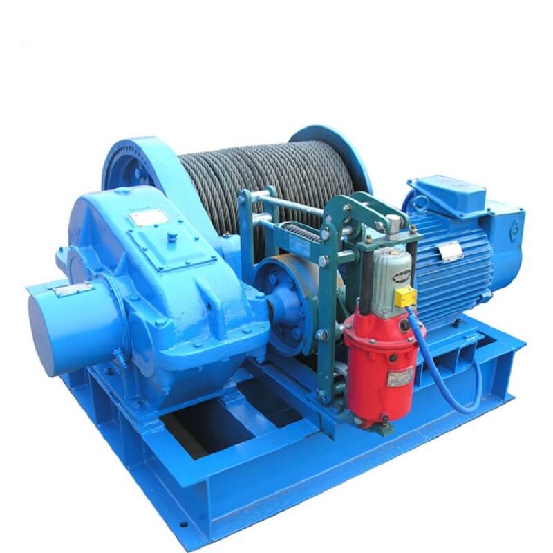 JM Model Electric winch(15m/min) used in mining area