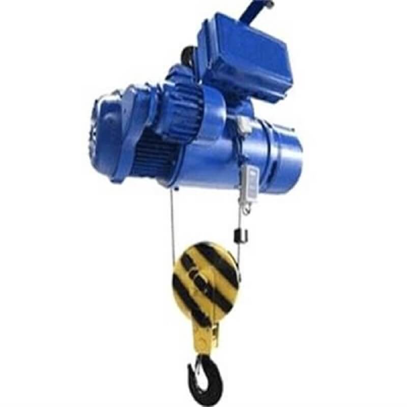 Electric crane wire rope hoist price outdoor used