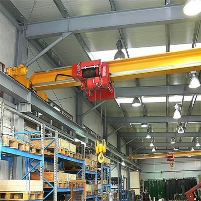 8t low headroom single girder overhead bridge crane