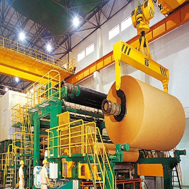 Double girder overhead crane for steel plant