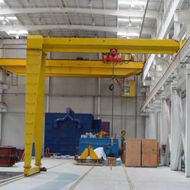 High Quality 5 to 32 ton single girder semi shop gantry crane for sale