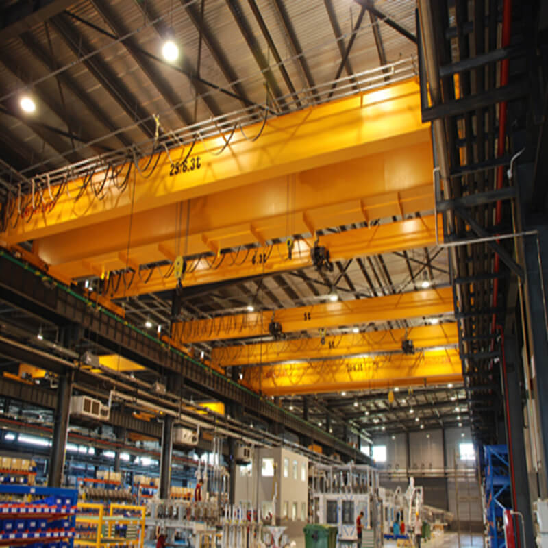 LH electric hoist overhead travelling crane