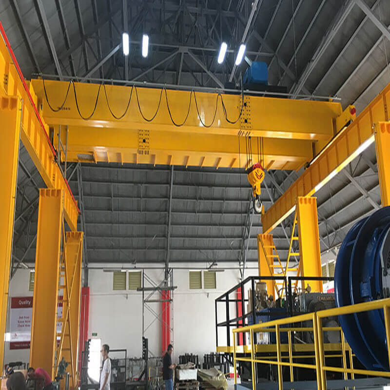 LH electric hoist overhead travelling crane