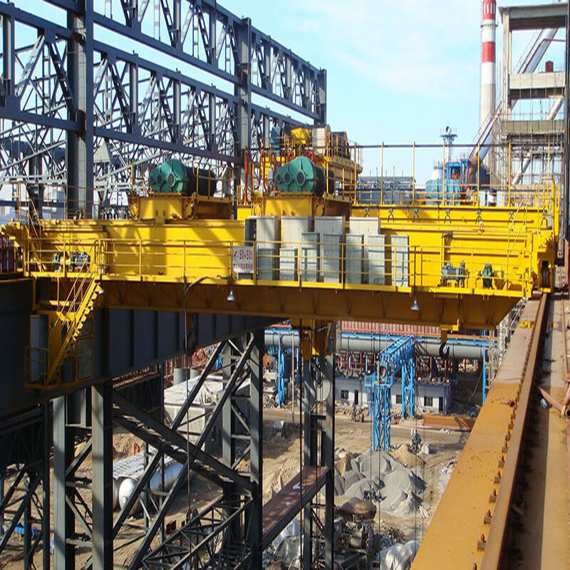 QE DOUBLE TROLLEY OVERHEAD CRANE