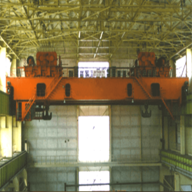 QE DOUBLE TROLLEY OVERHEAD CRANE