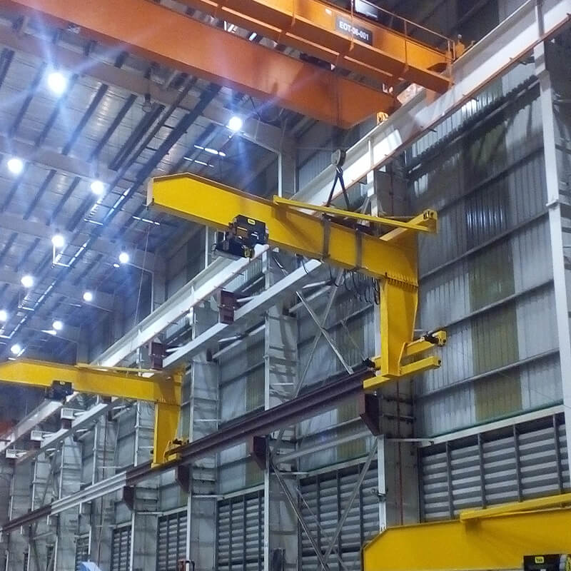 BB WALL-TRAVELLING JIB CRANE