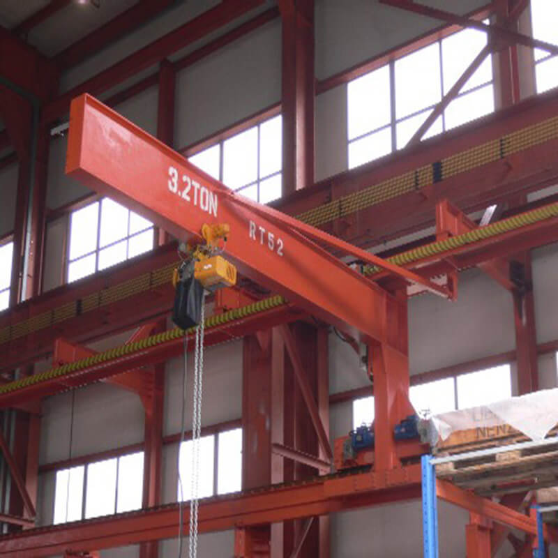 BB WALL-TRAVELLING JIB CRANE