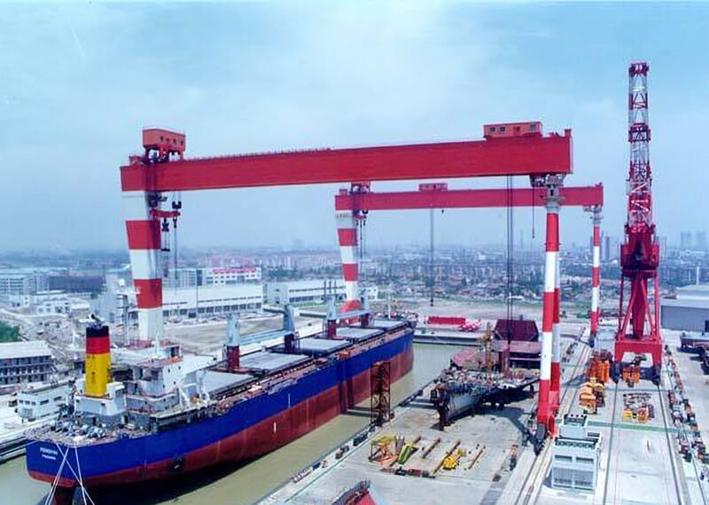 Henan Hengyuan Crane Machinery Shipbuilding gantry crane