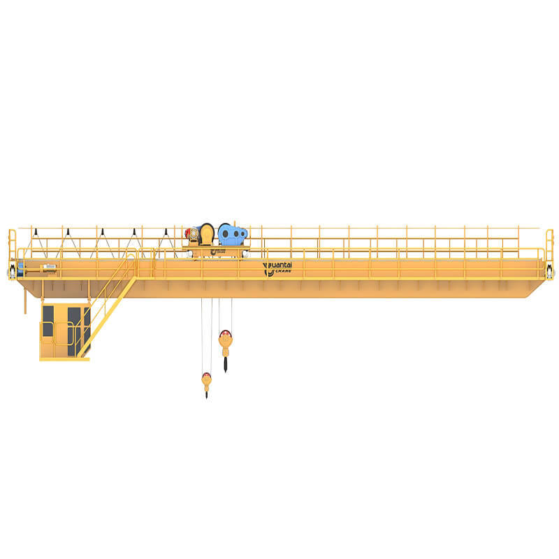 QD Double Girder Overhead Bridge Crane With Hook