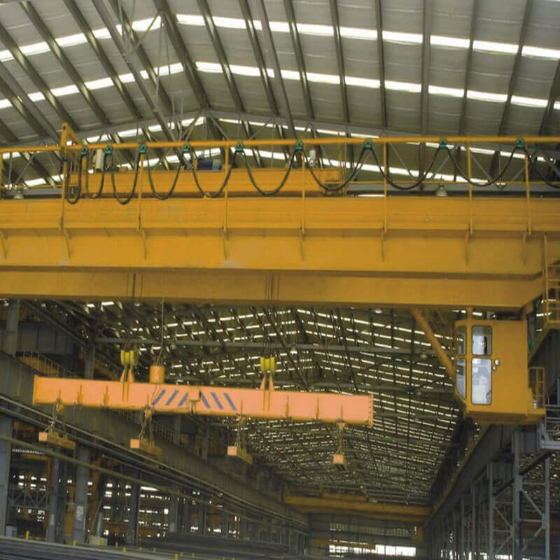 QC Double Girder Electromagnetic Overhead Crane