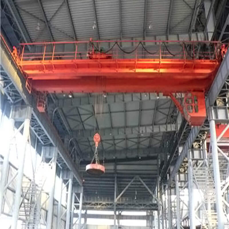 QC Double Girder Electromagnetic Overhead Crane