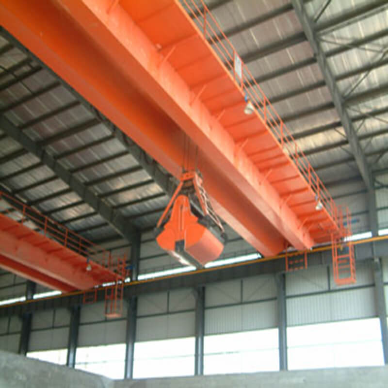 QZ Double Beam Overhead Crane with Grab Bucket