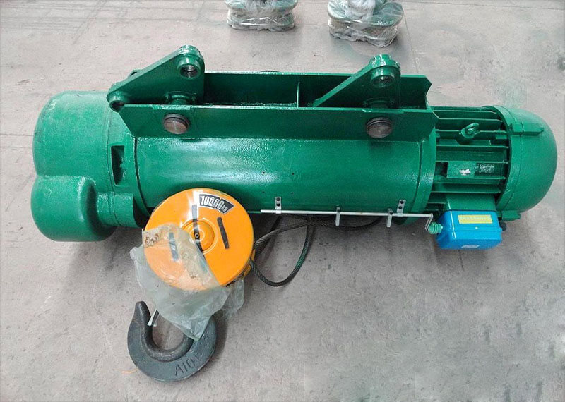 Electric hoist repeat order from a customer in Uzbekistan