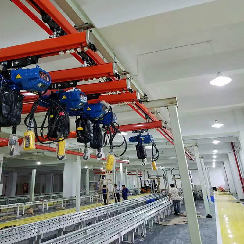 KBK flexible modular suspension crane system