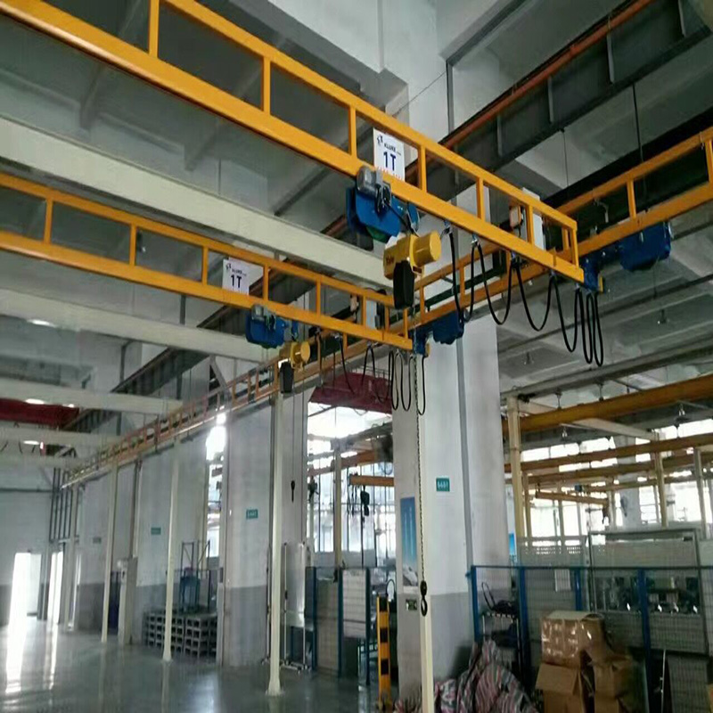 KBK-LS type flexible modular double girder suspension crane