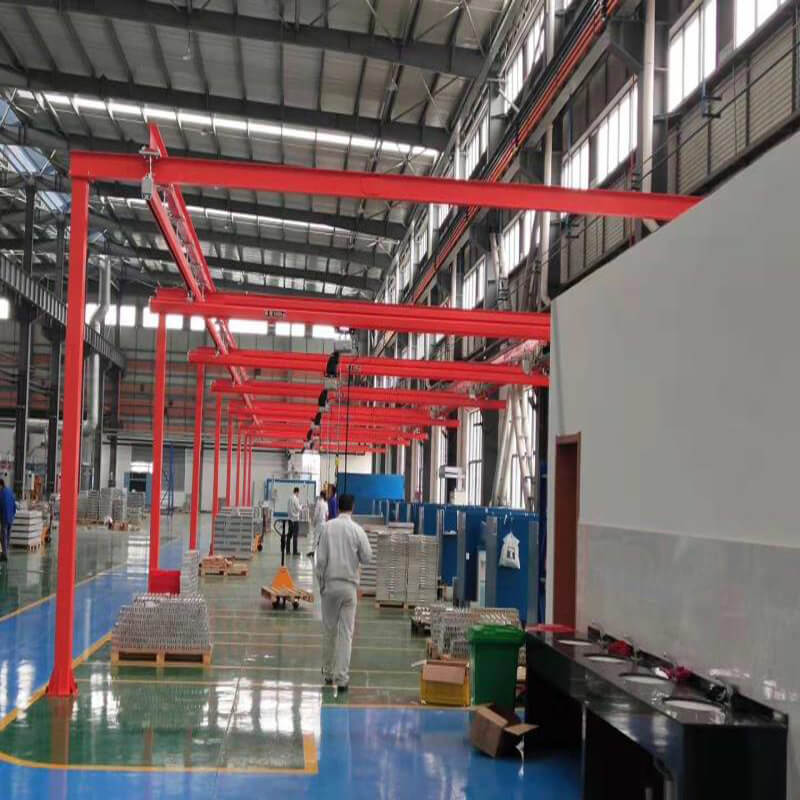 KBK-LS type flexible modular double girder suspension crane