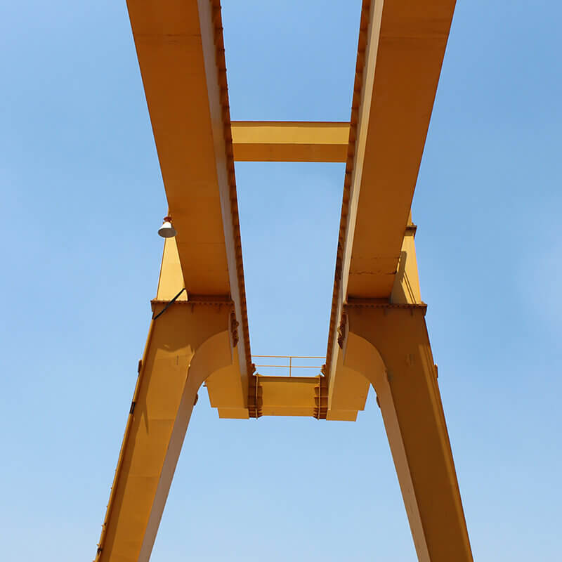 Ce/Iso Approved 30T Gider Gantry Crane 50Ton Mg Double Legs