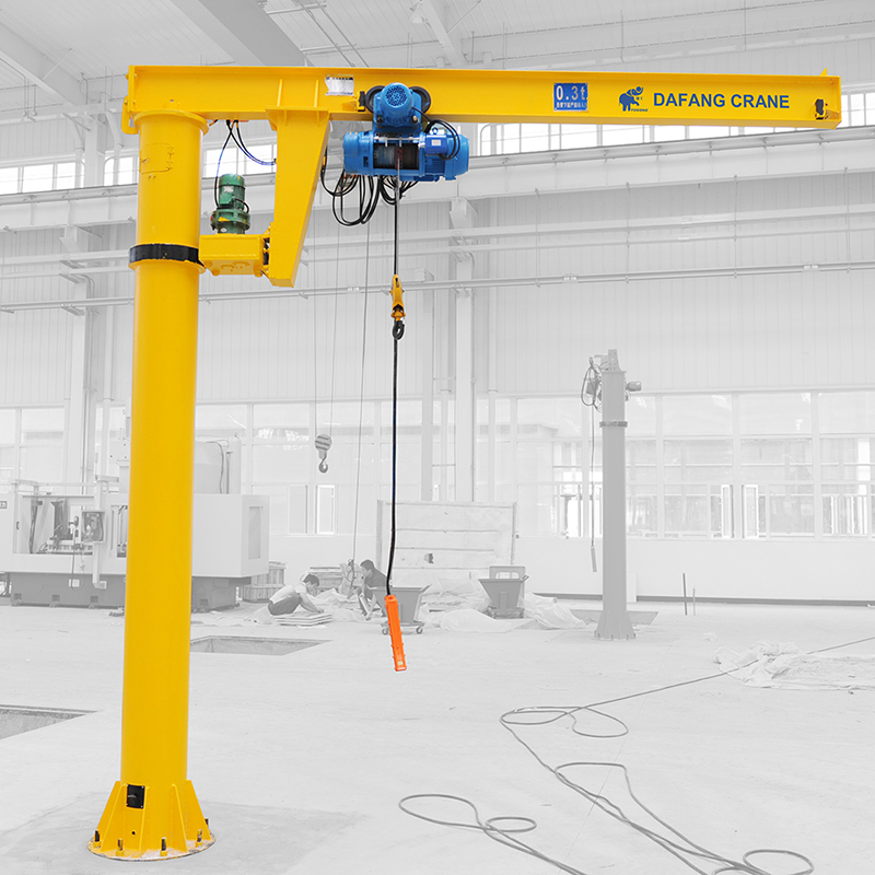 3T Foot Fixed Workshop Stationary Jib Crane